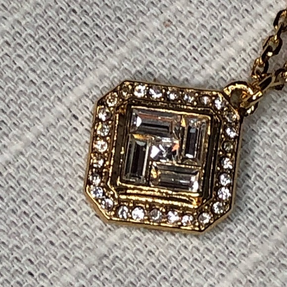 Carolee Gold-Tone Pendant Necklace - Picture 6 of 10